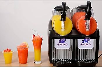 アイスマシーン Amazon | 業務用アイススラッシュマシン 5L 2 タンク冷凍